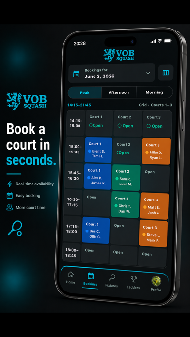 Vob Squash Club Screenshot 2 of 3