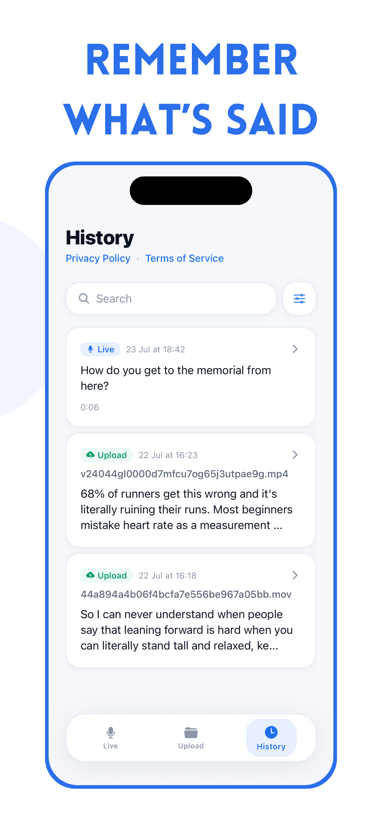 Live Transcript Voice To Text screenshot 4