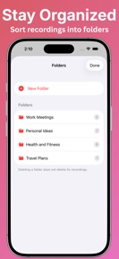 Voice Notes - Transcribe Audio screenshot