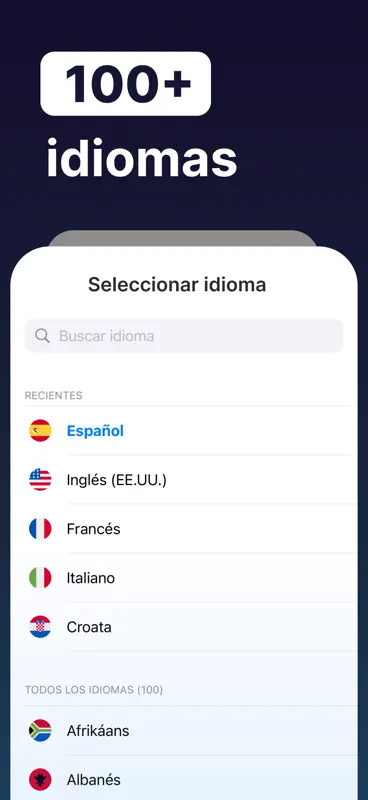 Traductor de Voz: Voxtra AI screenshot 4 of 8