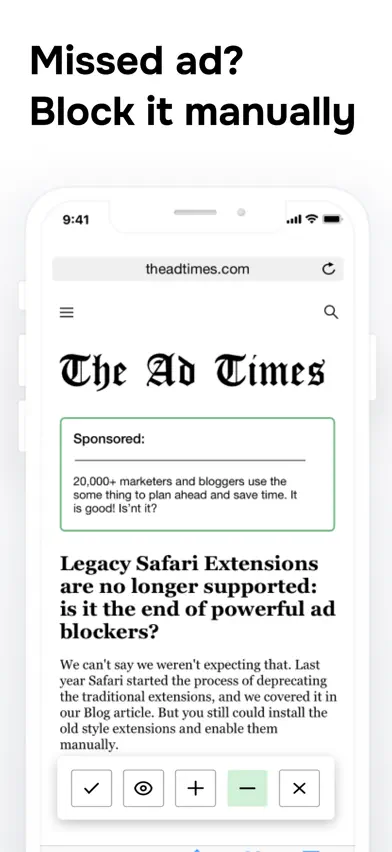 AdGuard Ad Blocker for Safari screenshot 3