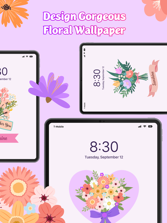 Flower Language Keyboard Color