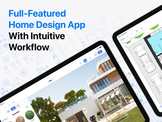 Live Home 3D - House Design iPad app afbeelding 1