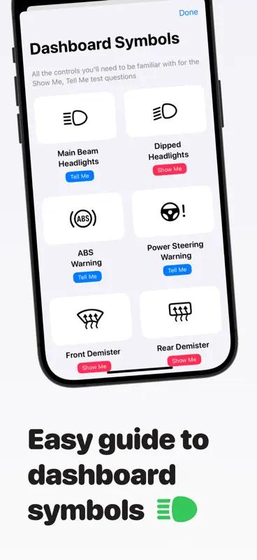 Show Me Tell Me Test Kit 2026 screenshot 7 of 10