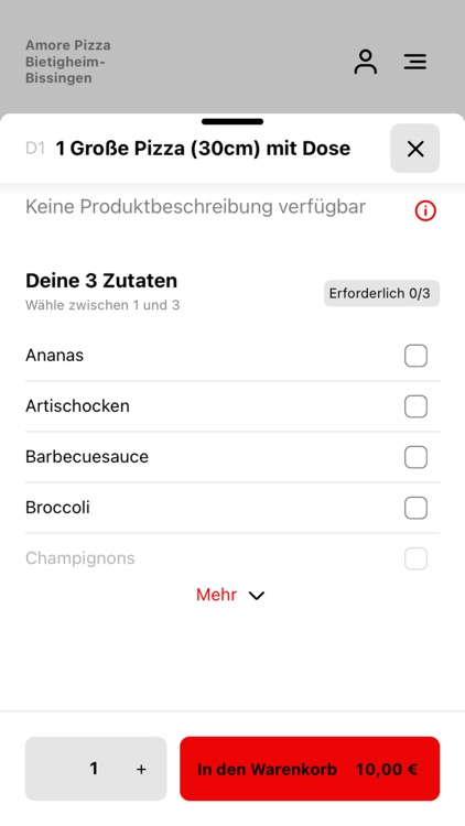 Amore Pizza Service screenshot-3