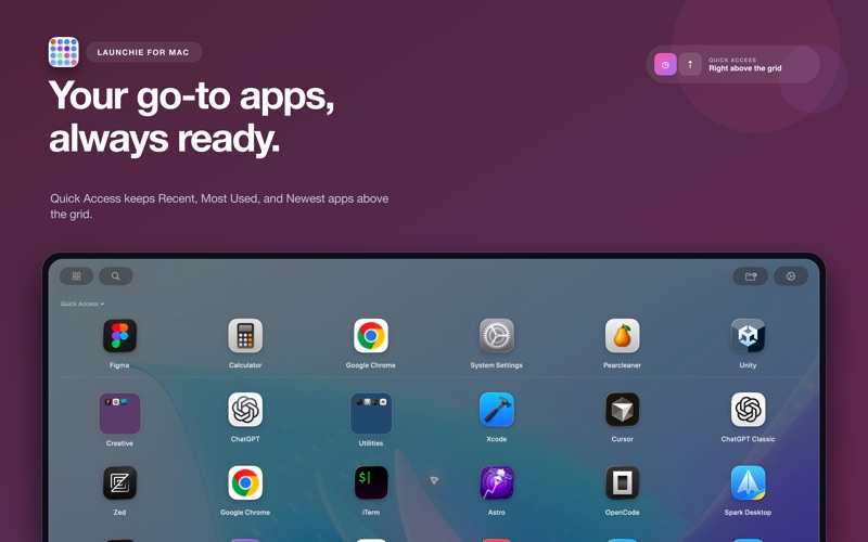 Launchie App Launcher Screenshot 5 of 6