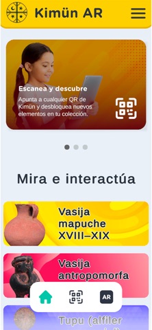 KimunAR screenshot