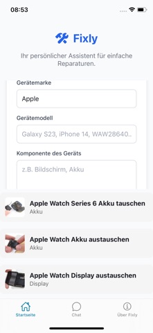 Fixly screenshot