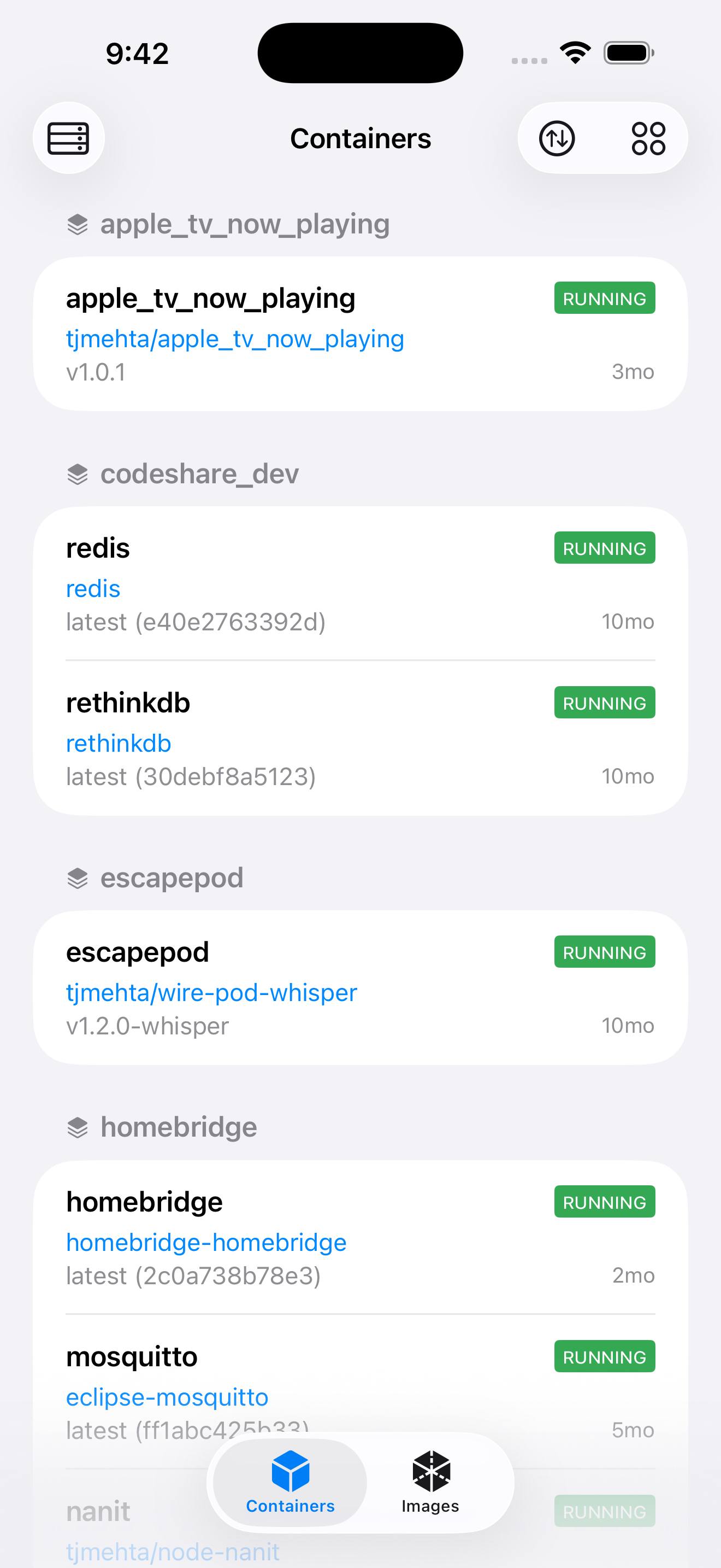 Dockerman: Docker Client