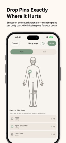 Tended: Symptom Tracker Screenshot 3 of 10
