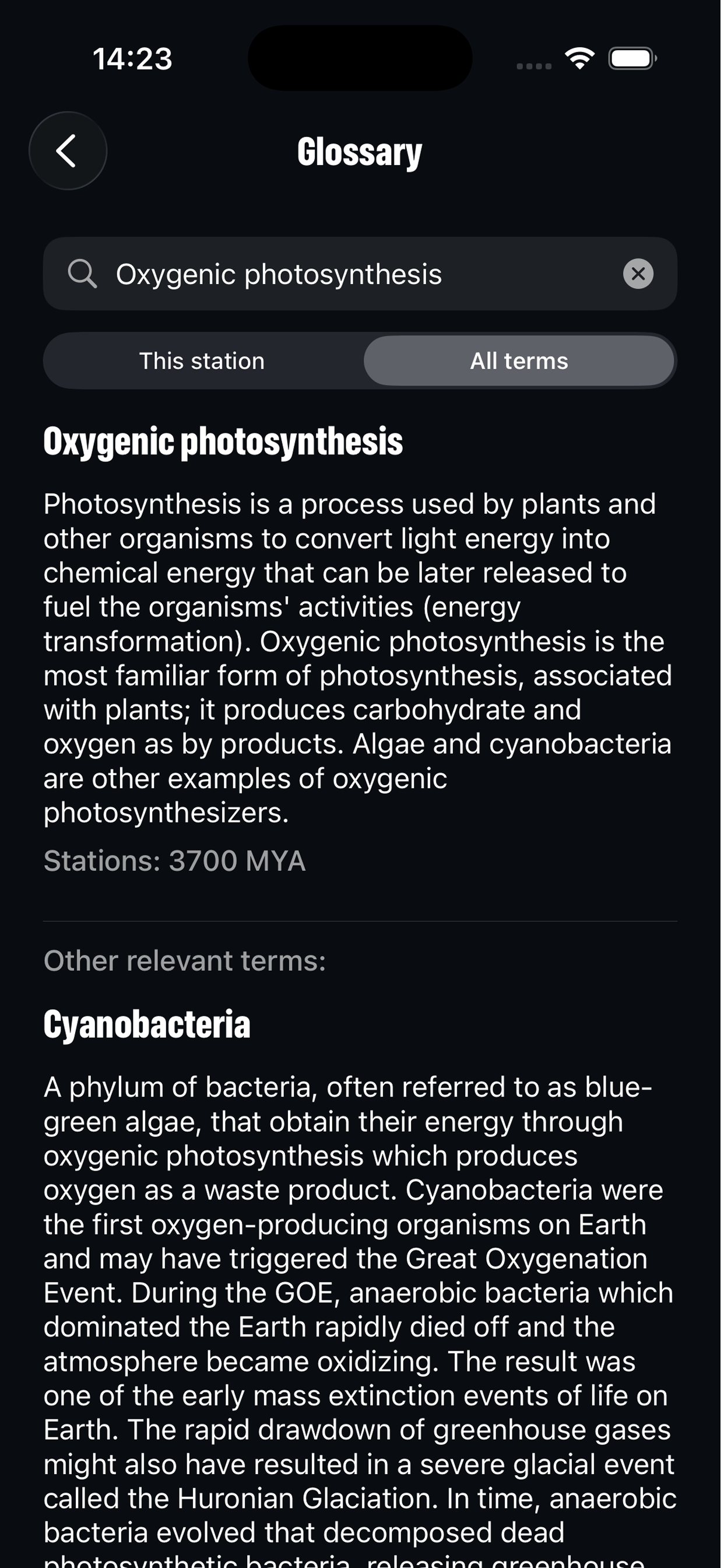 Deep Time Walk: Earth History screenshot 4