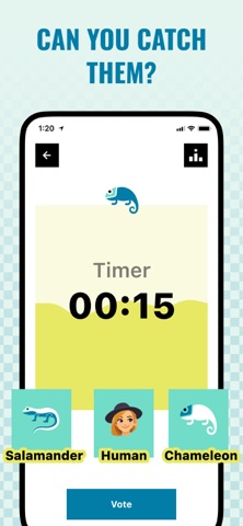 Chameleon - Guess The Imposter iPhone screenshot