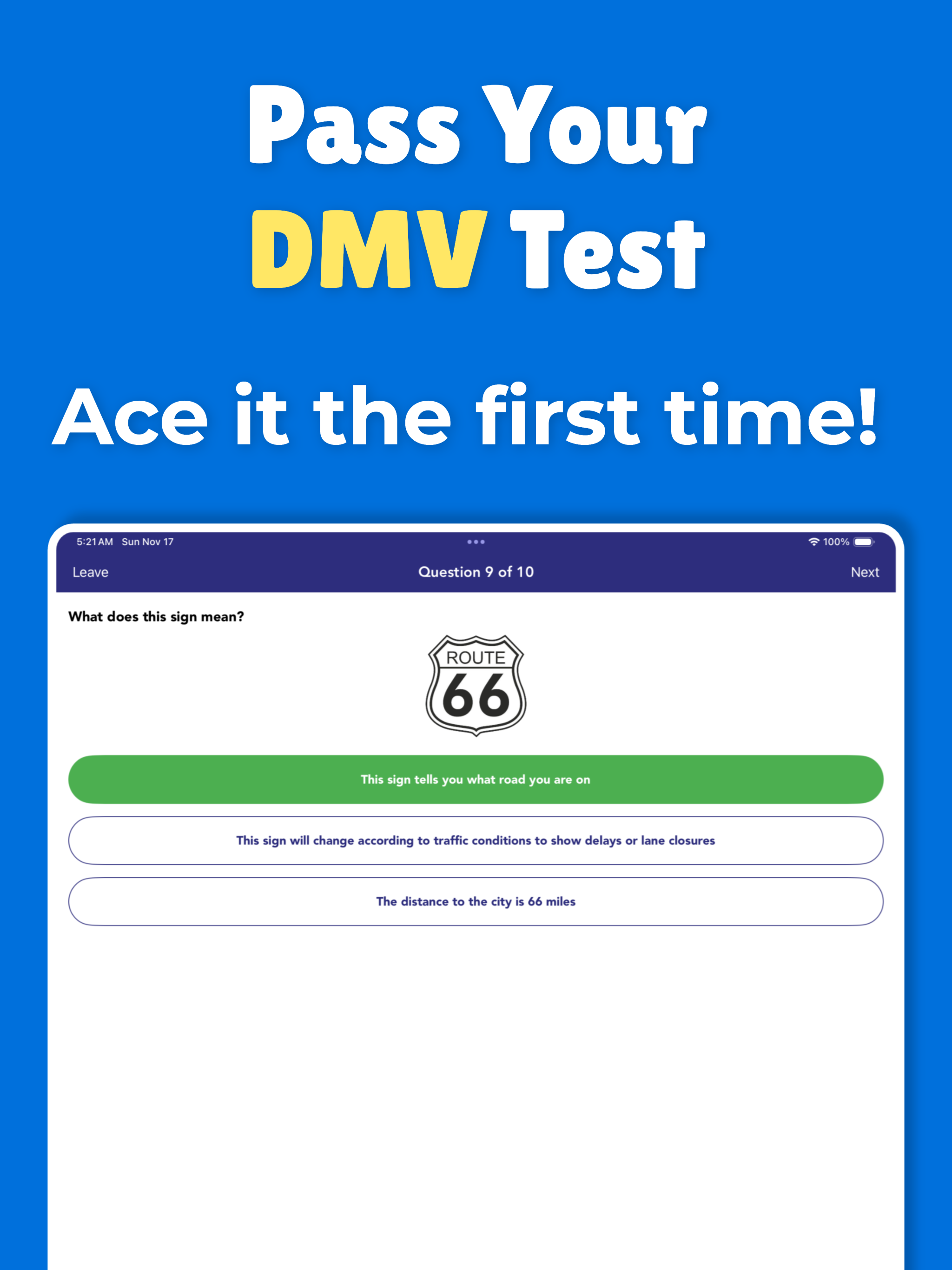 California DMV Test 2026 screenshot 7