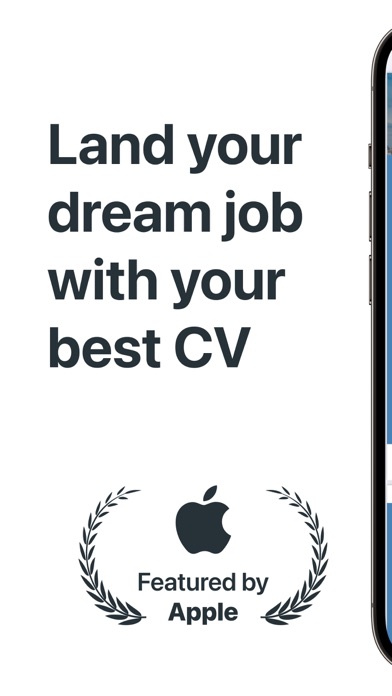 Intelligent CV: Resume Builder Screenshot