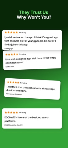 EdoMatch - AI Job Search screenshot