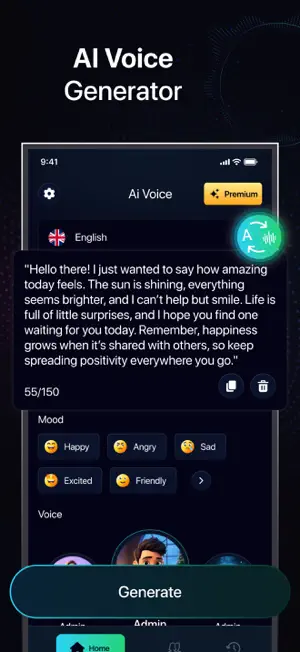 AI Text to Speech & Image screenshot 2