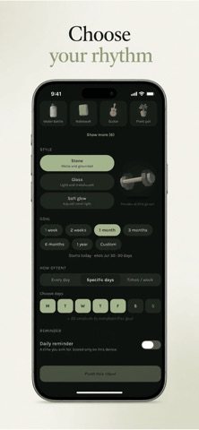 Habit Tracker - Ritual Grove screenshot
