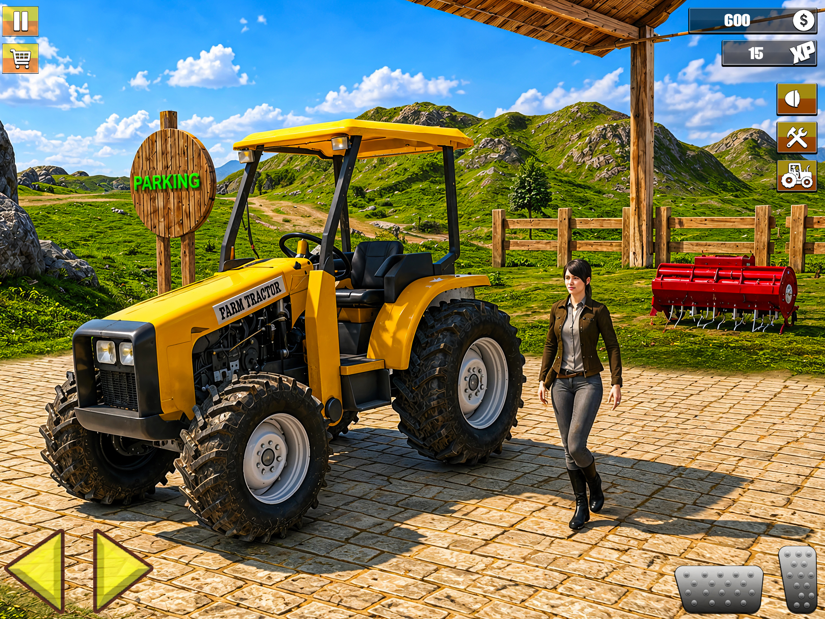 US Tractor 3D Simulator Games screenshot 8