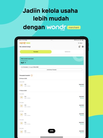 wondr merchant by BNI