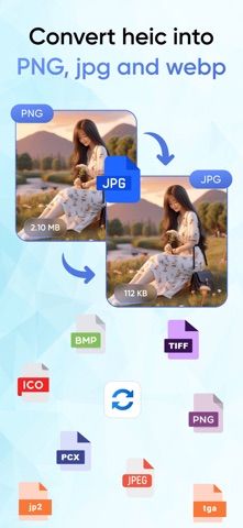 HEIC, JPEG, PNG Image Convert screenshot