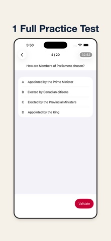 Canadian Citizenship Test: App 截图
