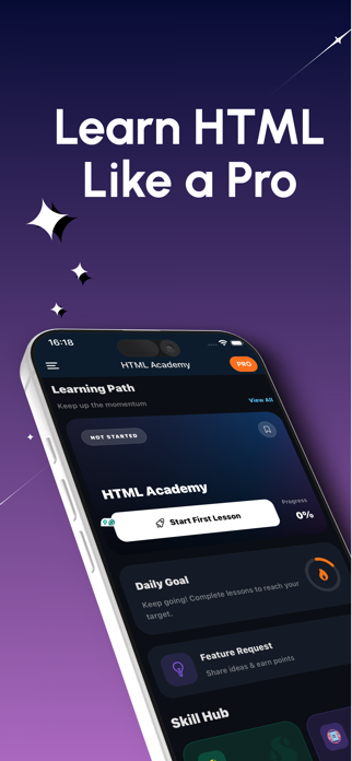 Learn HTML: Build Web Pages Screenshot 1 of 7
