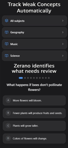 Zerano: Study Help & Quiz screenshot