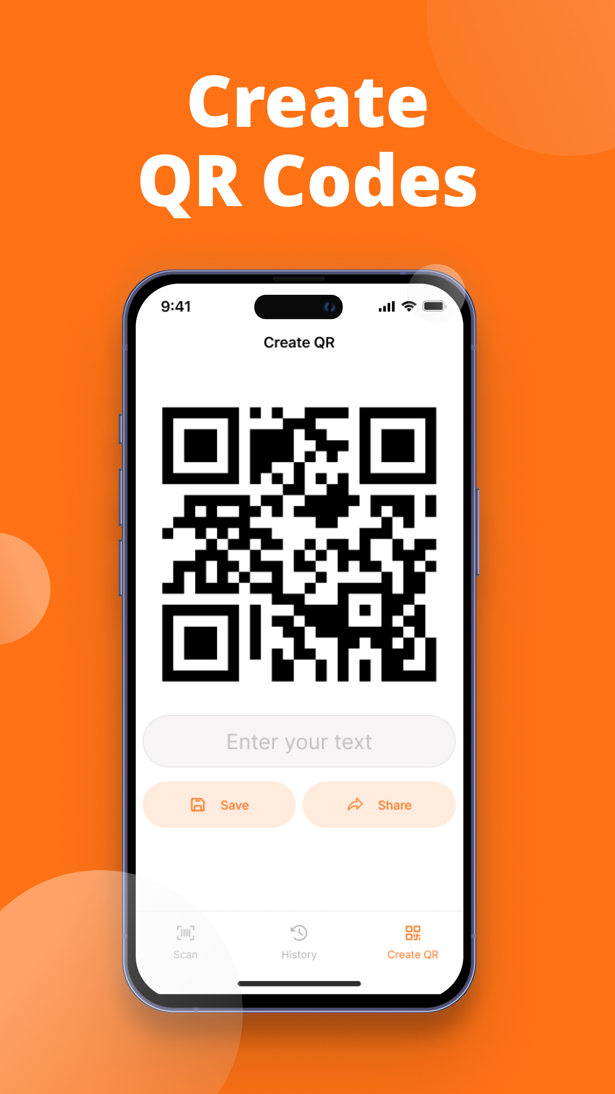 QR Code Reader App for iPhone
