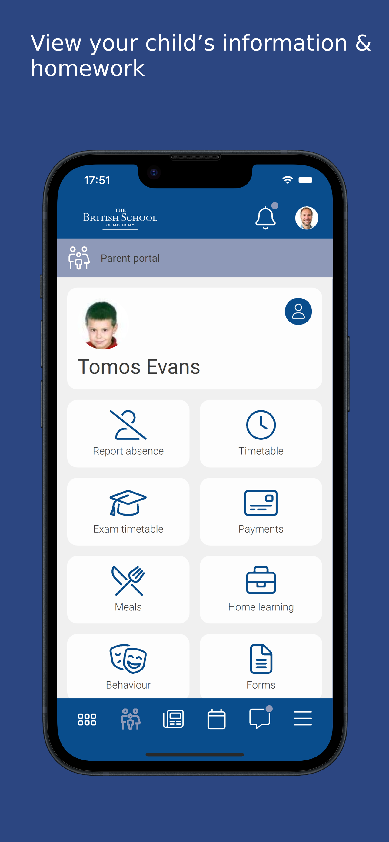 The BSA Parent Portal screenshot 3