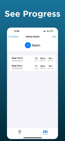 Beep Test for VO2 Max screenshot