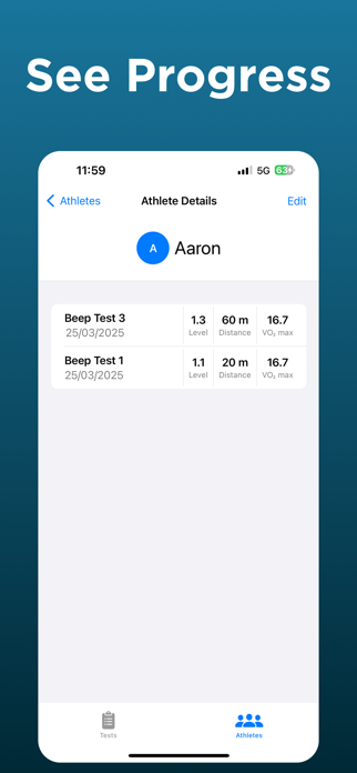 Beep Test for VO2 Max Screenshot 2 of 7