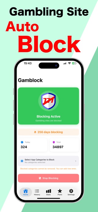 Gamblock – Gambling Blocker Screenshot 1 of 3