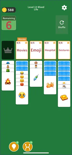 Word Solitaire: Card Games screenshot 2