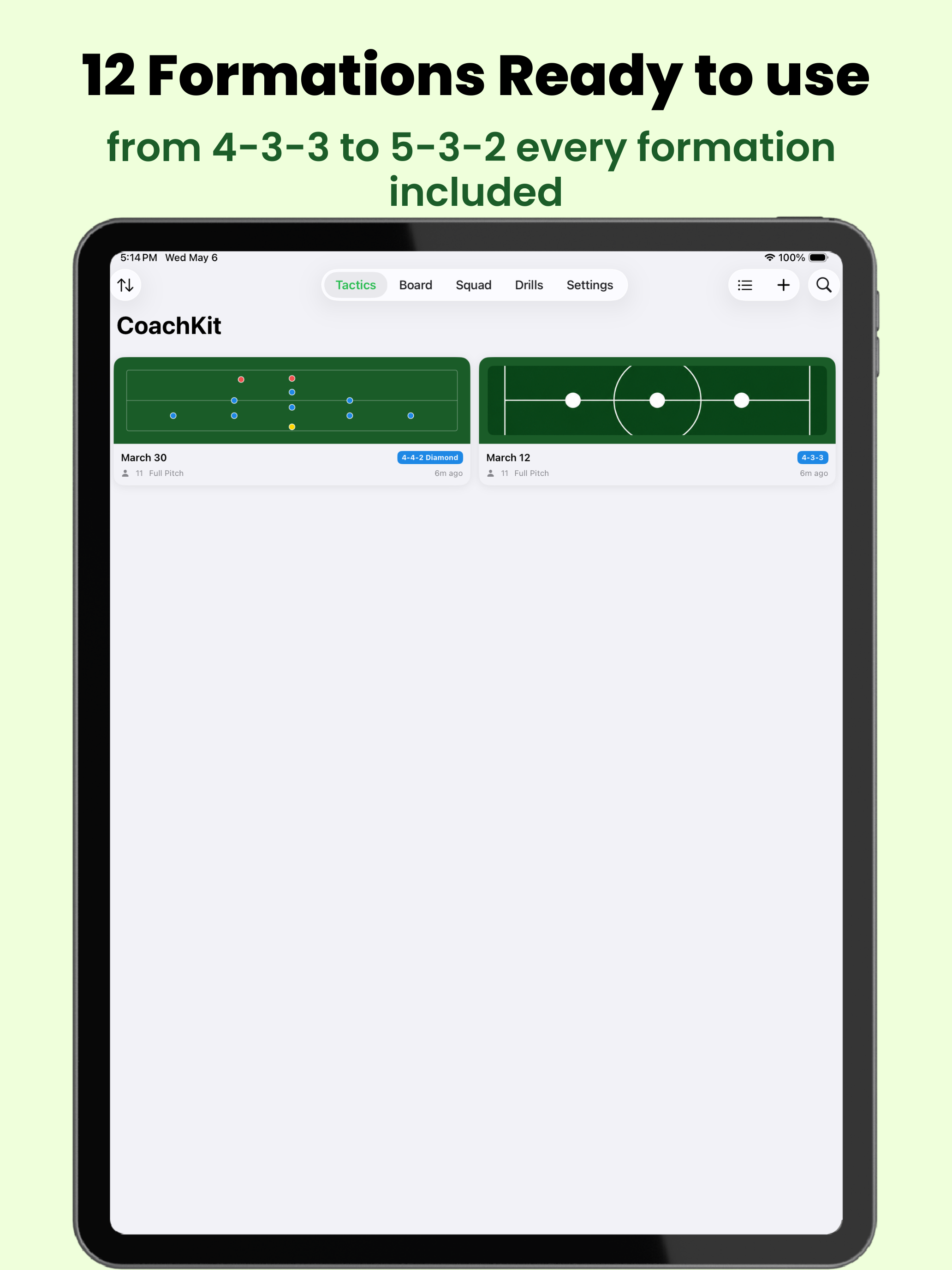football tactics board : Ai