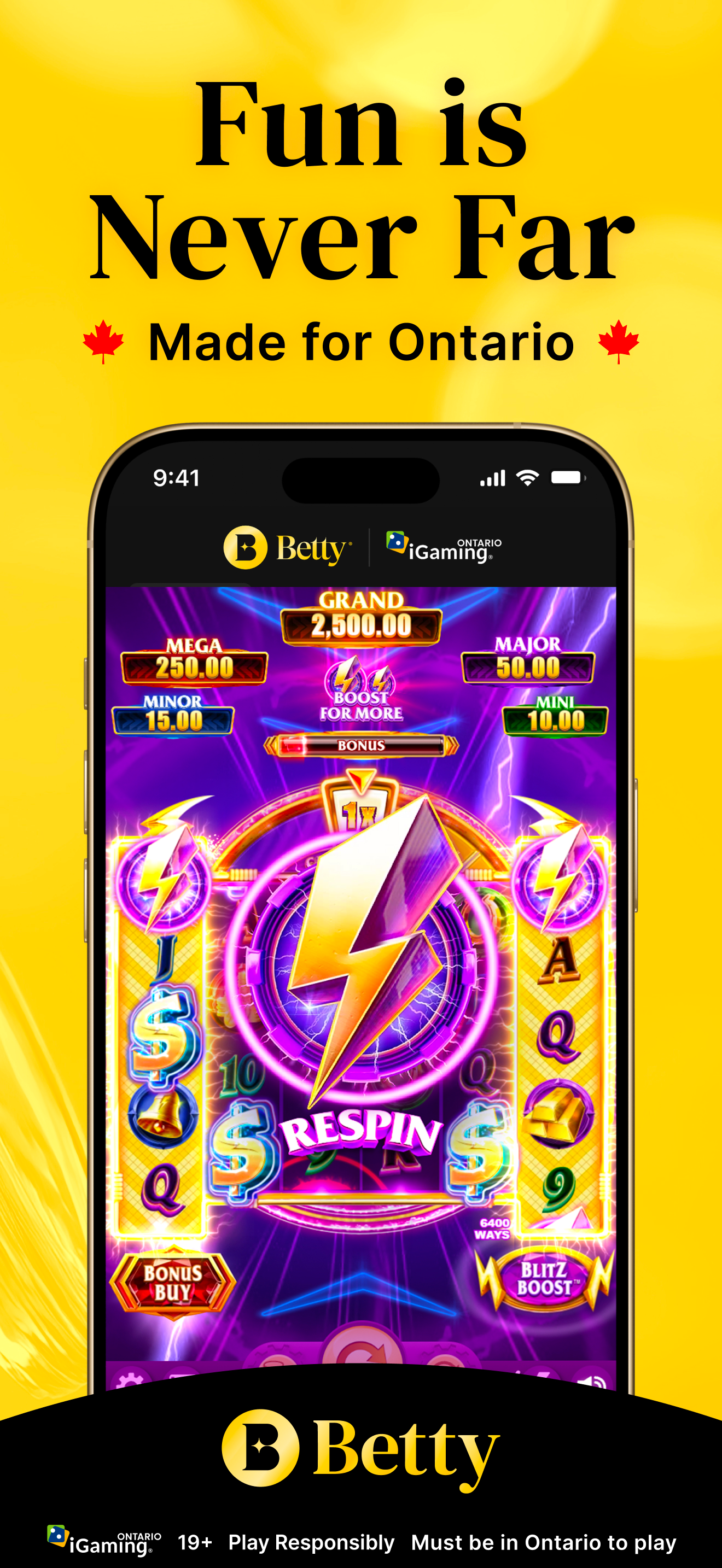 Betty Casino: Real Money Slots