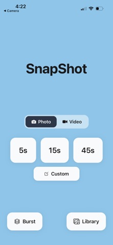 SnapShot Timer Screenshot 3 of 3
