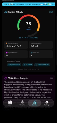 EGK AIProteinSim screenshot