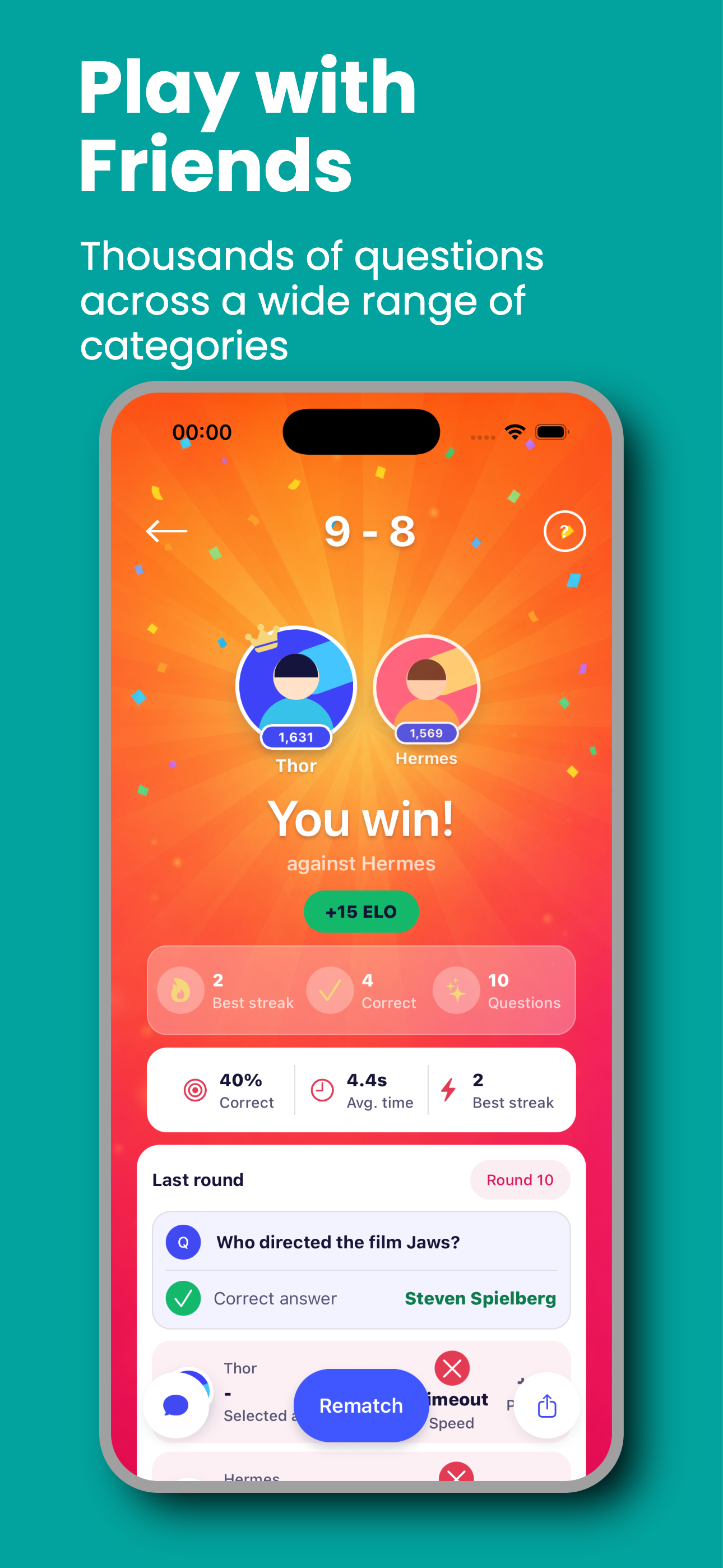 Quizzer: Live Trivia Game