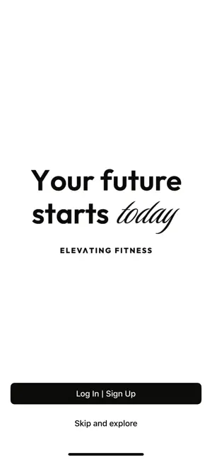 ELEVATING FITNESS screenshot 1
