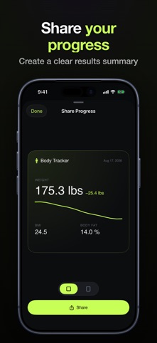 Weight & Measurements Tracker Screenshot 8 of 8