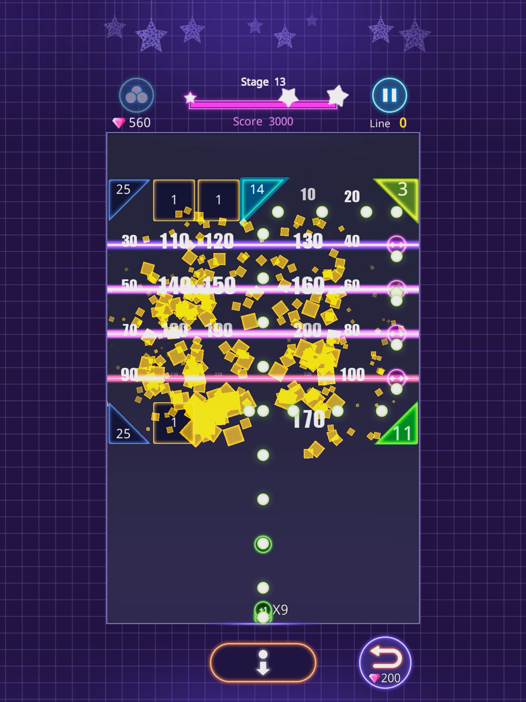 Bricks Breaker Seven - King screenshot 12