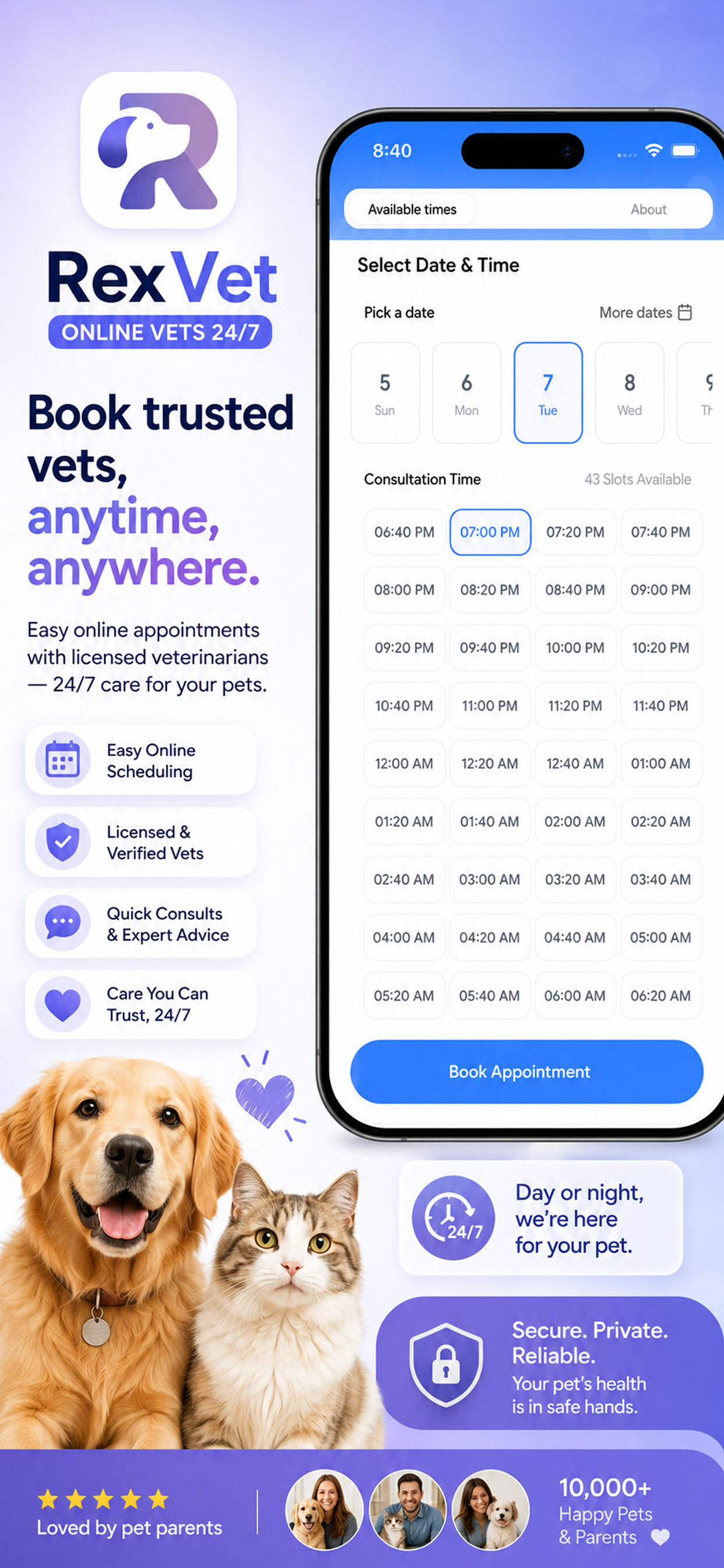 RexVet - Online vets 24/7 screenshot 2