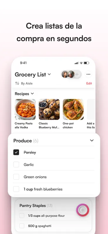 Osta: Guardar recetas screenshot 6 of 8