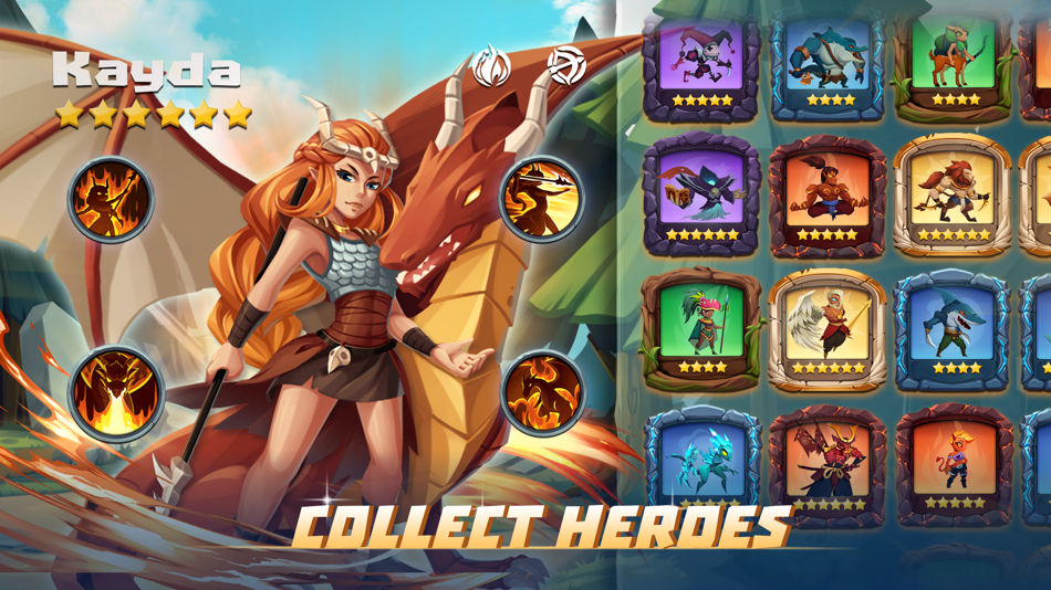 #2. AFK Monster: Summon Legend TD (iOS) By: Dino Go Corp