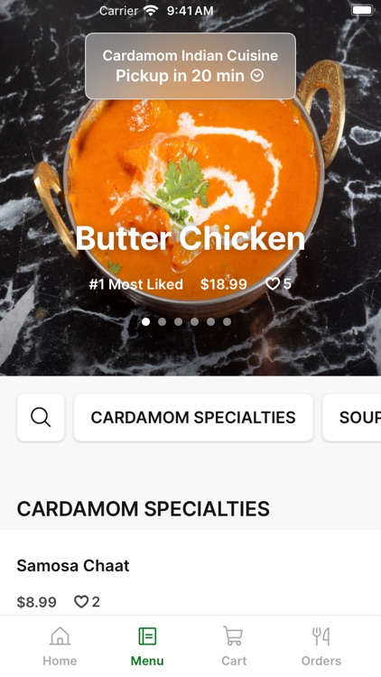 Cardamom Indian Cuisine To Go