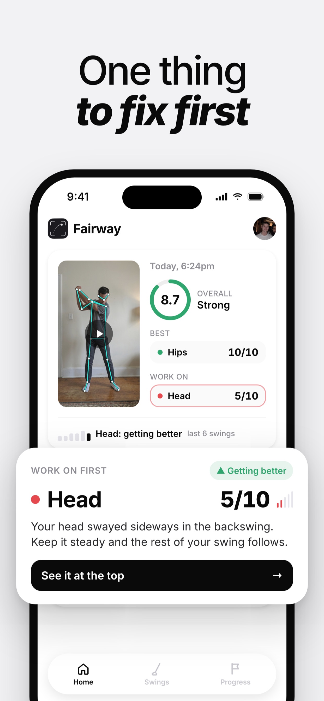 Screenshot 6 of Fairway: Golf Swing Analyzer