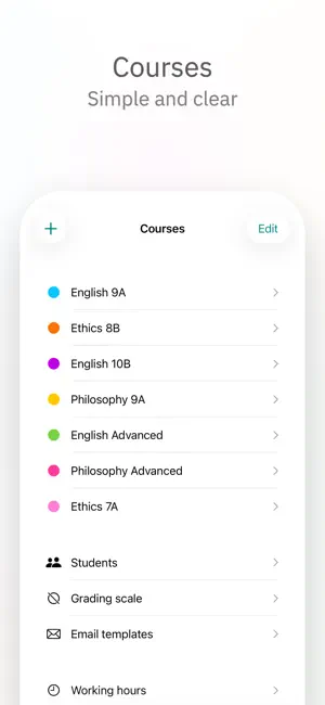 Bunt - Gradebook for Teachers screenshot 3