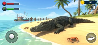 Crocodile Family Survival Sim iPhone screenshot