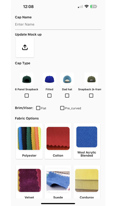 CLA CAPS iPhone screenshot 1 - Business app