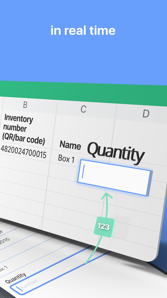 #2. Spreadsheet data entry (iOS) 来自: Ruslan Musagitov